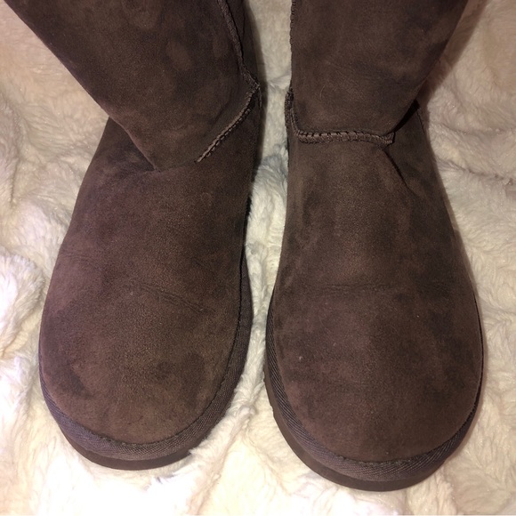UGG Short II dark brown sz 6 - Picture 8 of 9